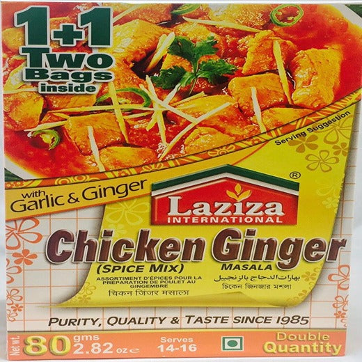 Laziza Chicken Ginger (12x80gx6)