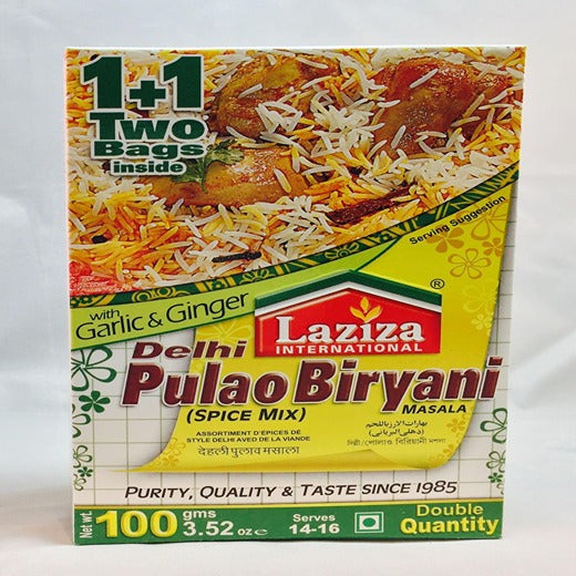 Laziza Delhi Pulao Biryani (12x100 gx6)