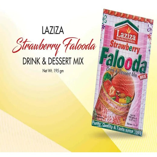 Laziza Falooda Strawberry (12x195gx6)