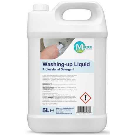 Multex Washing Up Liquid Standard Professional (4x5Ltr)