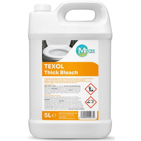 Multex Texol Thick Bleach Ultra Strong 5% (4x5Ltr)