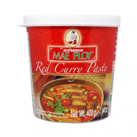 Maeploy Red Curry Paste (4x400Gx6 PCS)