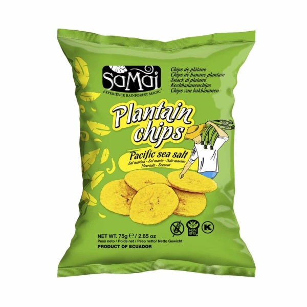 Samai Plantain Chips Salted (6x75G)