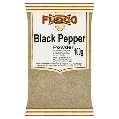 Fudco Pepper Black Powder (12x100G)