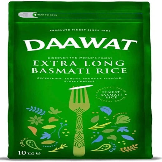 Daawat Extra Long Basmati Rice (%10 Free) (10KG)