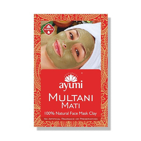 Ayumi Pure Multani Mati (Clay Powder) (6x100G)