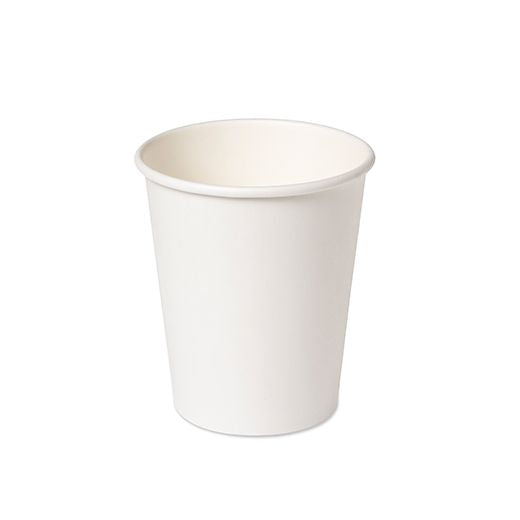 Grab & Go Single Wall Hot Drink Cup (227Ml/8Oz) White 50Pcs