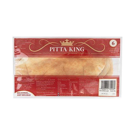 Cyprus Pitta King Large Box (18X6) 6Pcs (570Gr)