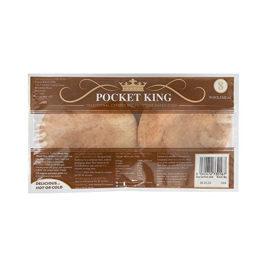 Cyprus Pocket King Wholemeal (36X8Pcs) 8Pcs