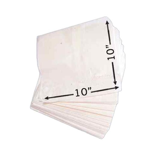 Greaseproof Paper Bags 10Inc×10Inc 1000Pcs(Apprx)