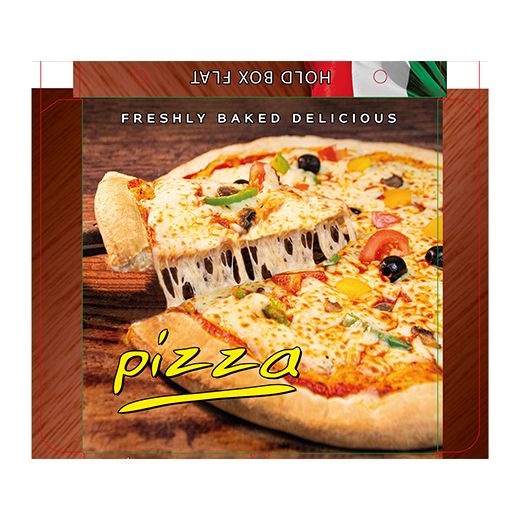 9Inc Full Colour Pizza Boxes 90Pcs