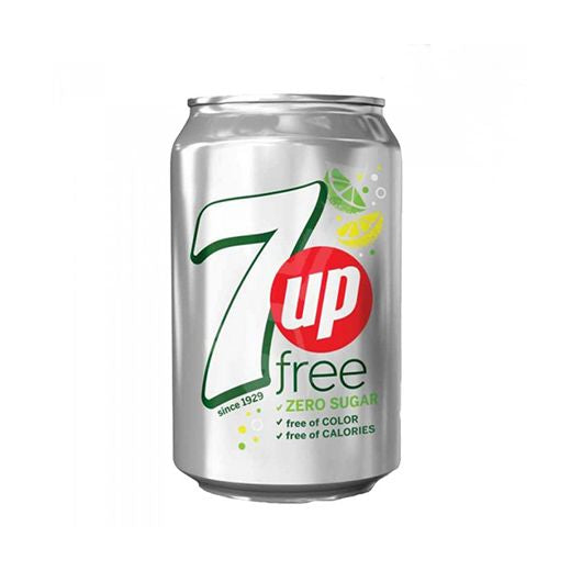 7Up Sugar Free Can 330Ml