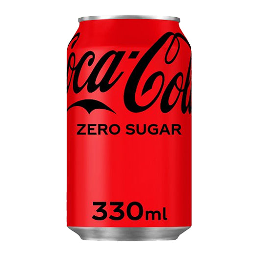 Coca Cola Zero Can Gb 330Ml