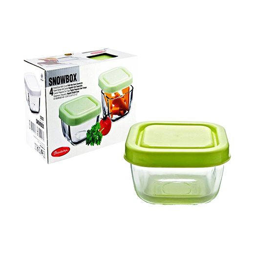 Pb Snowbox Saklama Kabi Yesil Kapak (53223-4) (4PCS) x 6