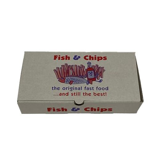 Majestic Medium Fish & Chips Box [270 X 152 X 50Mm] 100Pcs