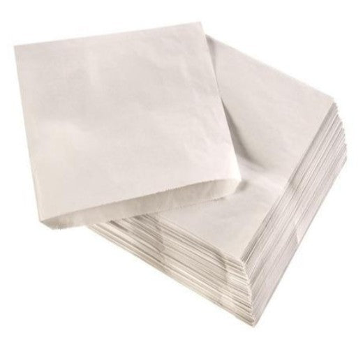 White Sulphite Paper Bags 10X10 1000Pcs