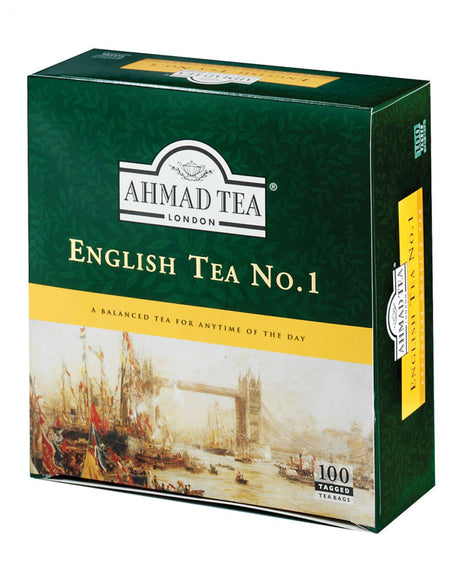 Ahmad Tea Bags 100 English Tea No.1 100 bags