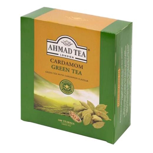 Ahmad Tea Cardamon Green Teabag 100BAGS