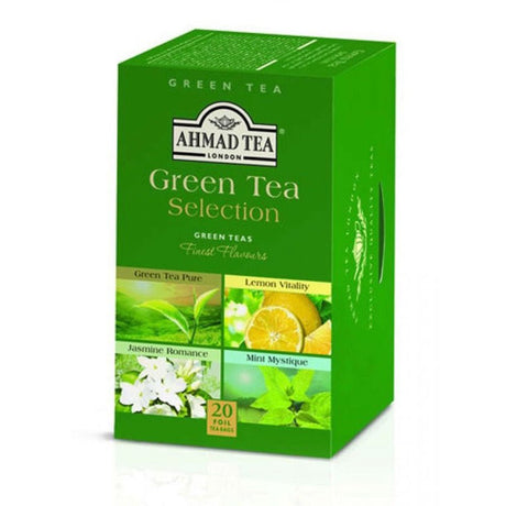 Ahmad Tea Green Tea Bags Selection 40G