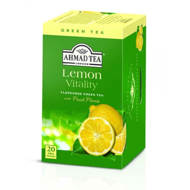 Ahmad Tea Lemon Vitality Teabag 40G