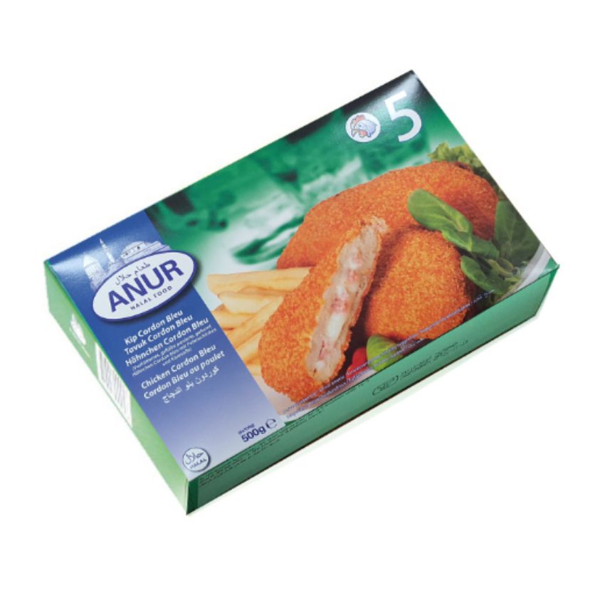 Anur Chicken Cordon Blue 500G