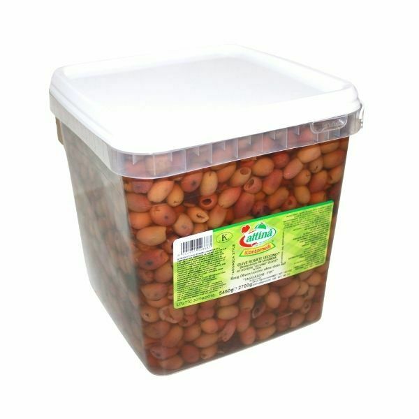 Attina & Forti Pitted Rose Olives In Brine Bucke 5450ml