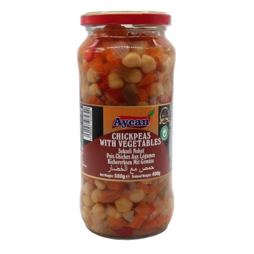 Aycan Tr Chickpeas With Vegetables Jar 580G