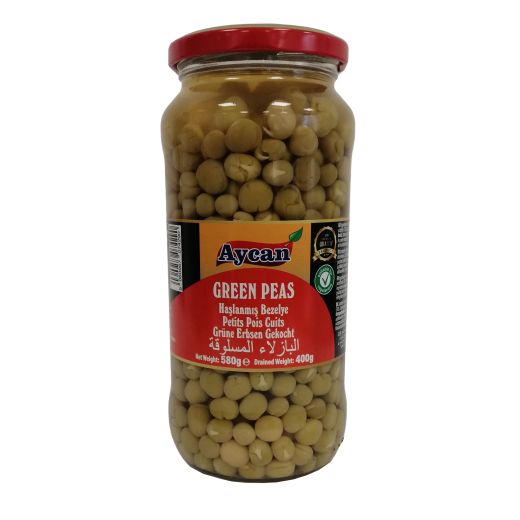 Aycan Tr Green Peas Jar 580G