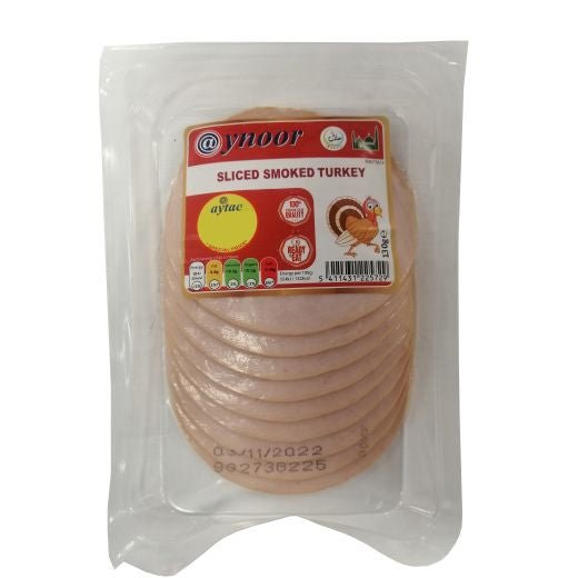 Aynoor Sliced Smoked Turkey Breast 130G