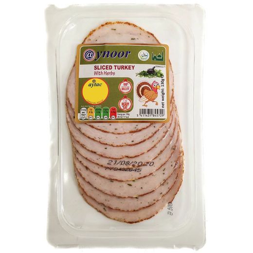 Aynoor Sliced Turkey Breast W.Herbs 130G