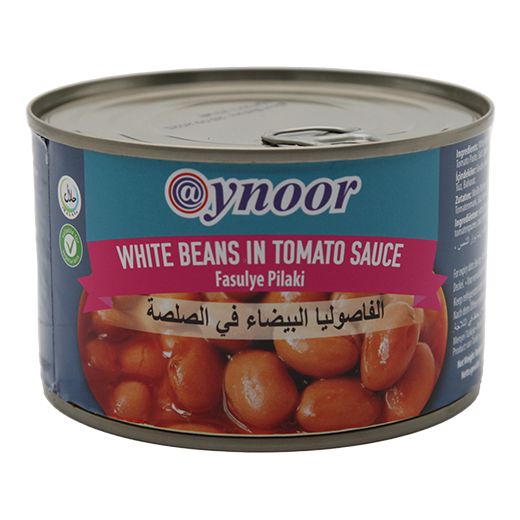 Aynoor White Beans In Tomato Sauce 400G