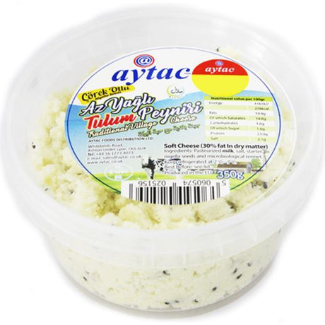 Aytac Corek Otlu Az Yagli Tulum Peyniri 350G