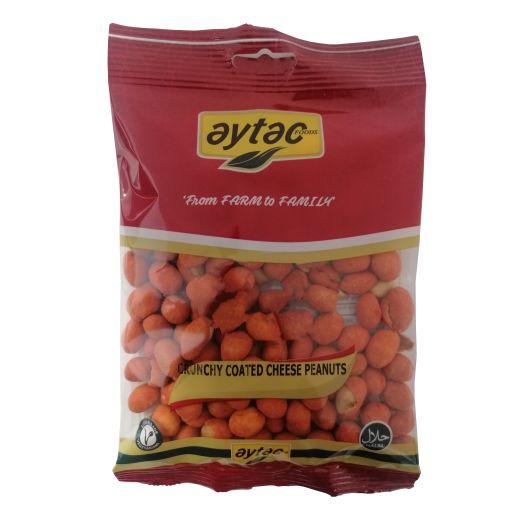 Aytac Crunchy Coated Cheese Peanuts 140G