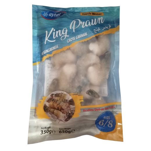 Aytac Frozen King Prawn 6/8 Size 650G