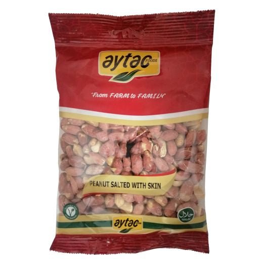 Aytac Peanut Salted With Skin 180G