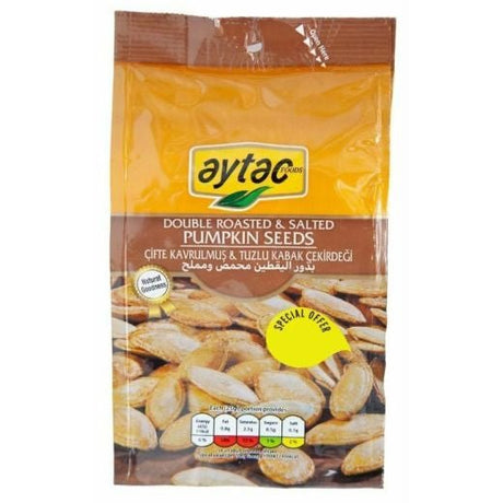 Aytac Pumpkin Seed Double Roasted & Salted 130G