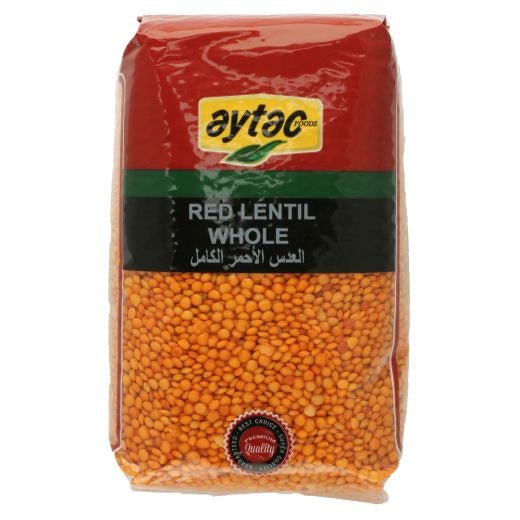 Aytac Red Lentils Whole 1KG