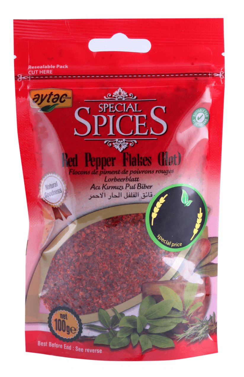 Aytac Red Pepper Flakes Hot 100G