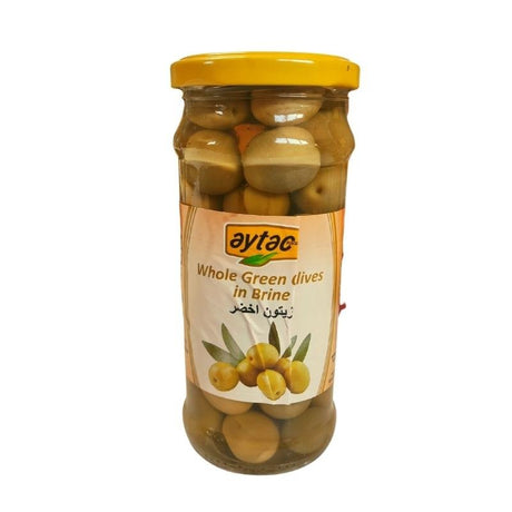 Aytac Whole Green Olives 370ml