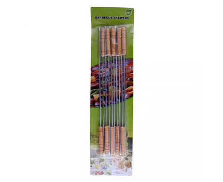 Bbq Skewer With Wooden 10 pcs