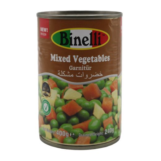 Binelli Tr Greenpeas  Potatoes  Carrots 400G