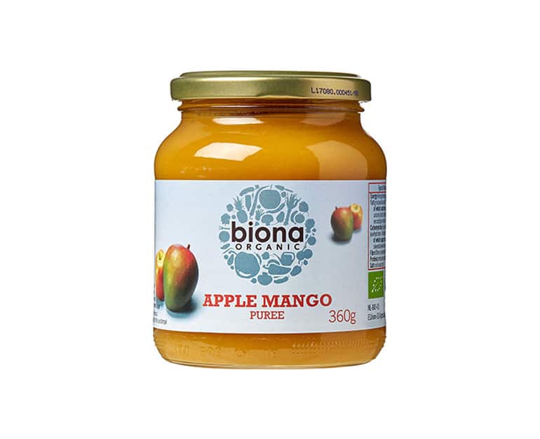 Biona Organic Apple Mango Puree 360G