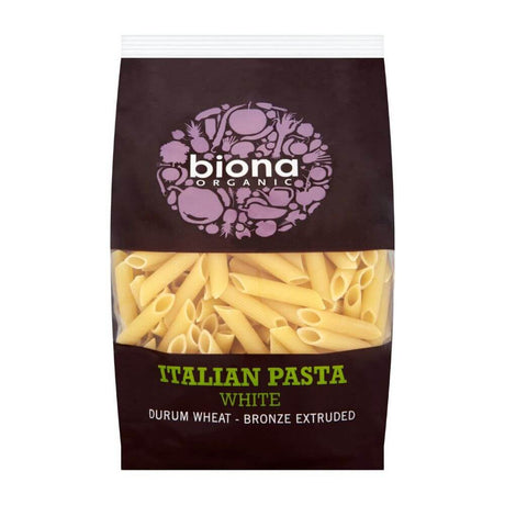 Biona Organic Bronze-Extruded White Penne Pasta 500G