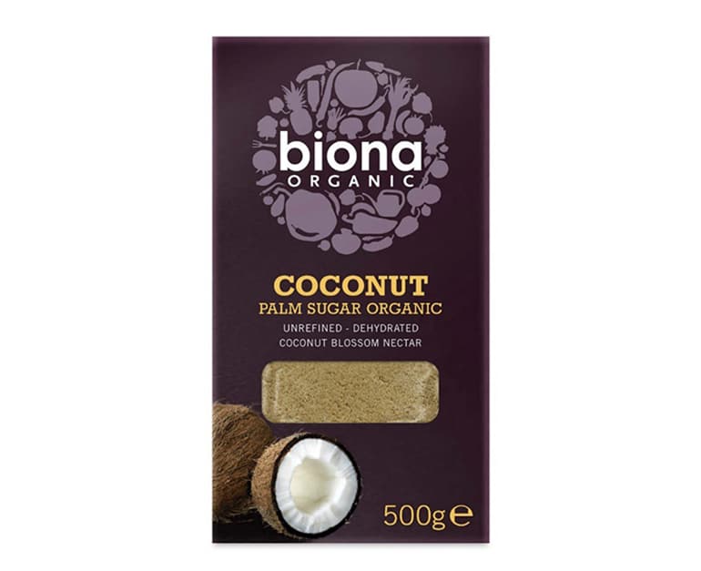 Biona Organic Coconut Palm Sugar, Unrefined 500G