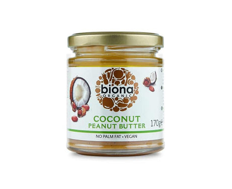 Biona Organic Coconut Peanut Butter 170G