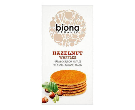 Biona Organic Hazelnut Waffles Organic 175G