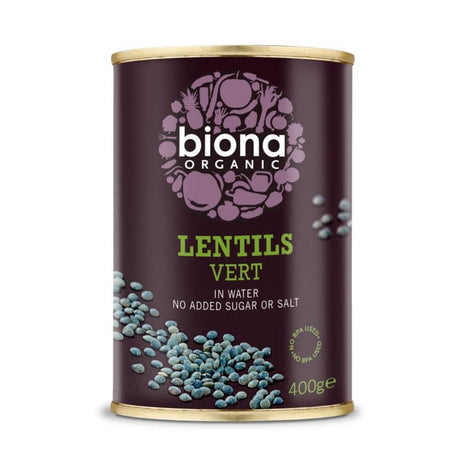 Biona Organic Lentils Vert 400G