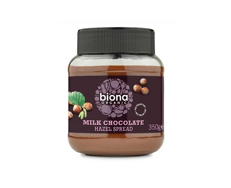 Biona Organic Milk Chocolate Hazelnut Spread 350G