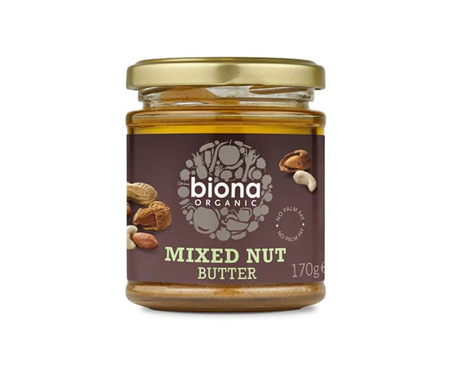 Biona Organic Mixed Nut Butter 170G