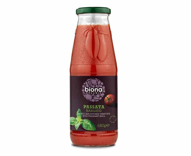 Biona Organic Passata With Basilico 680G